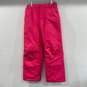 Vertical 9 girl's size Medium 10/12, pink, elastic waist snow/ski pants, NWOT.
